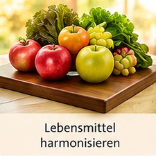 Lebensmittel harmonisieren