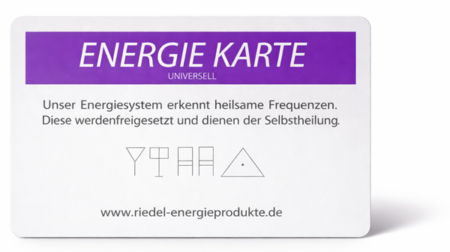 Energiekarte
