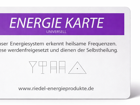 Energiekarte