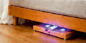 Unter dem Bett platzieren