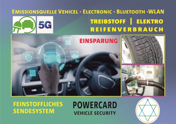 Riedel Energieprodukte - Wohlbefinden - gute Energien 8 PowerCard