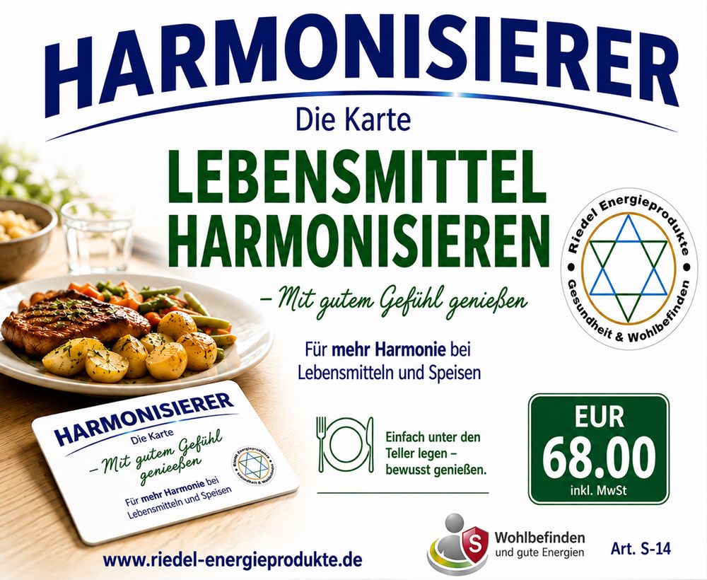Harmonisierer (S-14) 1 Harmonisierer - Die Karte für die Harnsäure